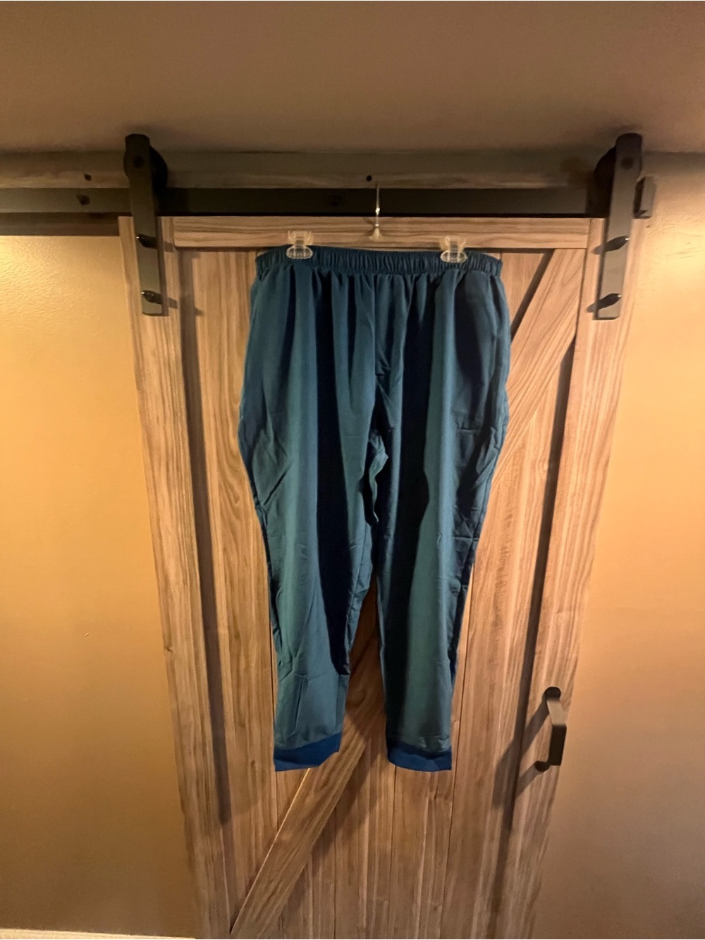 DSG Men's Teal Elastic-Waist Jogger Pants